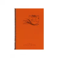 Dəftər spirallı A4 48v dama yandan açılan plastik