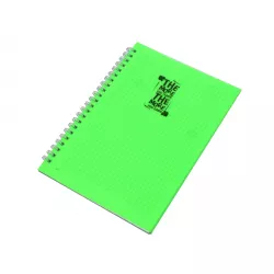 Dəftər spirallı B5 48v dama yandan açılan plastik