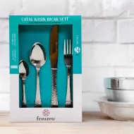 Süfrə dəsti 24-lü FR-6500 (Qaşıq+çəngəl+bıçaq)
