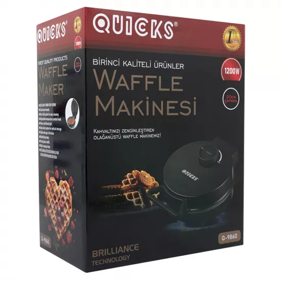 Toster(waffle) Q-9860 1200W