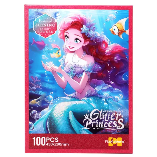 Pazıl 88897 Glitter Princess 100 PCS