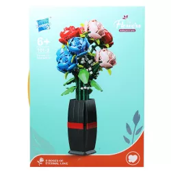 Leqo 101-3 Dibcəkdə qızıl gül