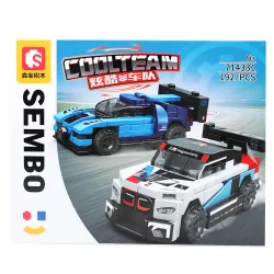 Leqo 714331 yarış maşını 192 PCS