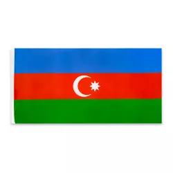 Bayraq (100*150) Azərbaycan 1-tərəfli qalın