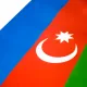 Bayraq (75*150) Azərbaycan 1-tərəfli qalın