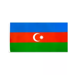 Bayraq (75*150) Azərbaycan 1-tərəfli qalın