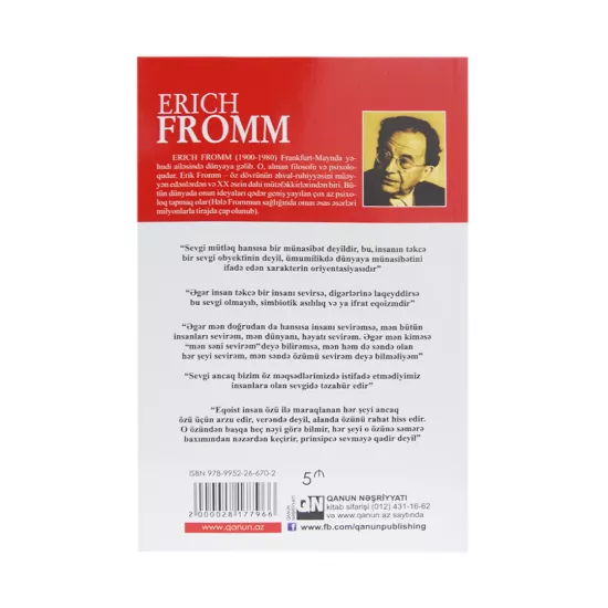 K.Sevmək sənəti (Erich Fromm)