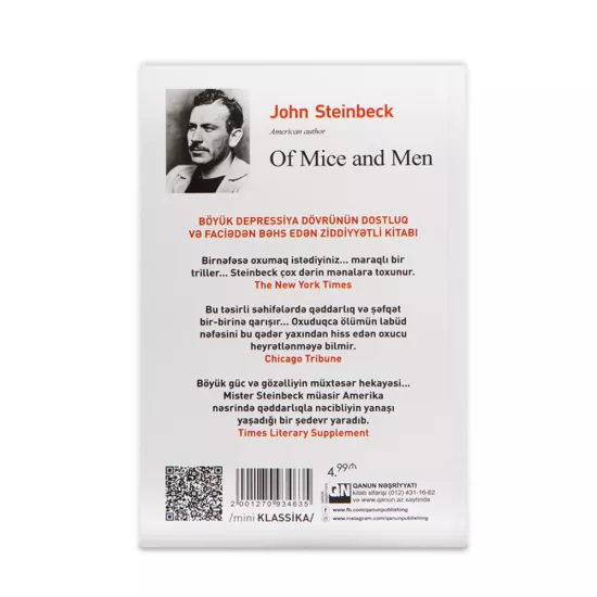 K.Siçanlar və Adamlar (John Steinbeck)(Qanun)