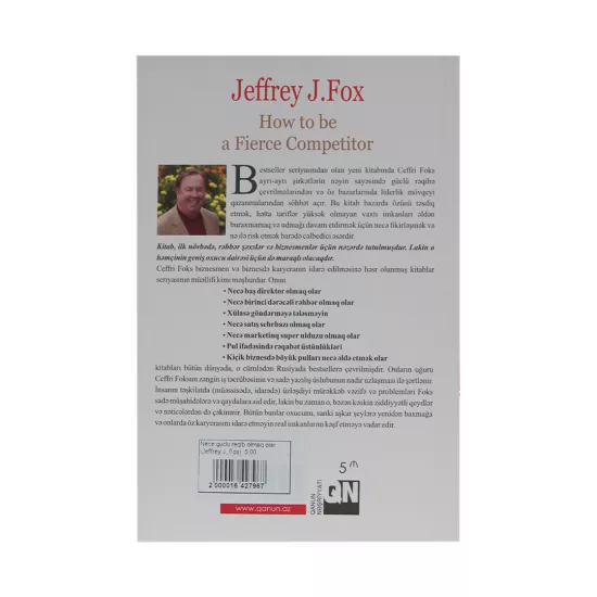 K.Necə güclü rəqib olmaq olar (Jeffrey J.Fox)