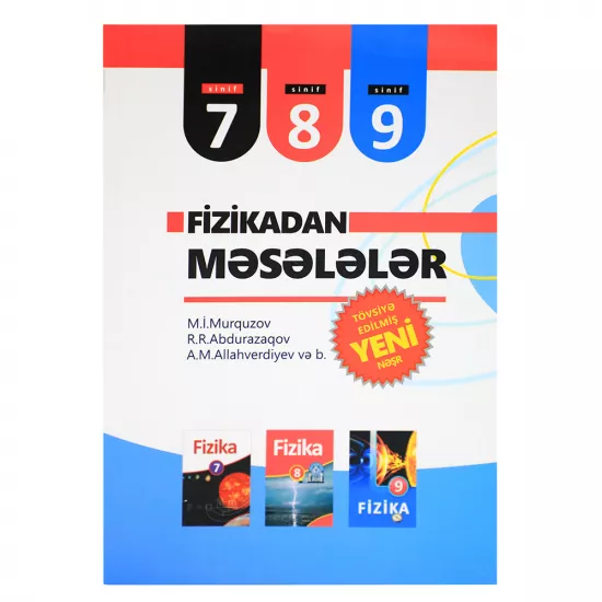K.Fizikadan məsələlər 7-8-9 (Murquzov)(6.50Azn)