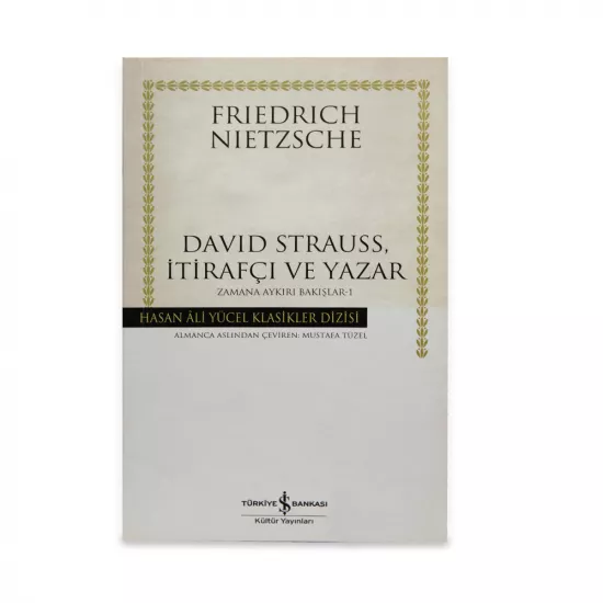 K.David Strauss (F.Neitzsche)