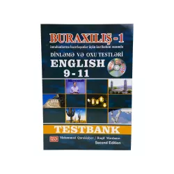 Buraxılış-1 English 9-10-11 Dinləmə və Oxu Testləri (M.Qarakişiyev)
