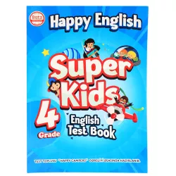 K.Happy English Super Kids 4 Grade English Test Book (Buta)