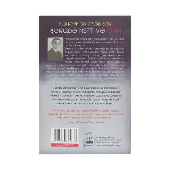 K.Şərqdə Neft və Qan (Məhəmməd Əsəd Ordubadi)