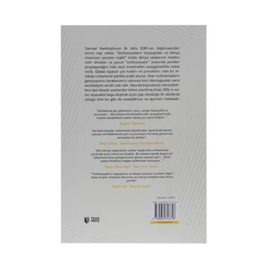 K.Sivilizasiyaların toqquşması (S.Hantinqton)