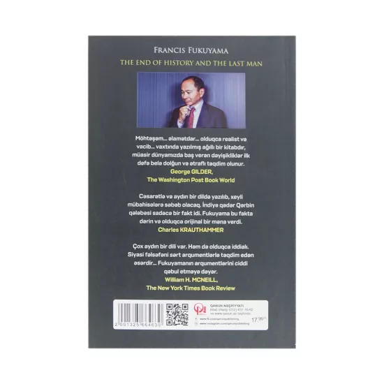 K.Tarixin sonu və sonuncu insan (F.Fukuyama)