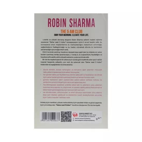 K.Səhər saat 5 klubu (Robin Sharma)