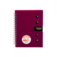 Bloknot spirallı 80 vərəq A6-ABC