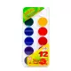 Boya akvarel 212040 12-li Pçelka