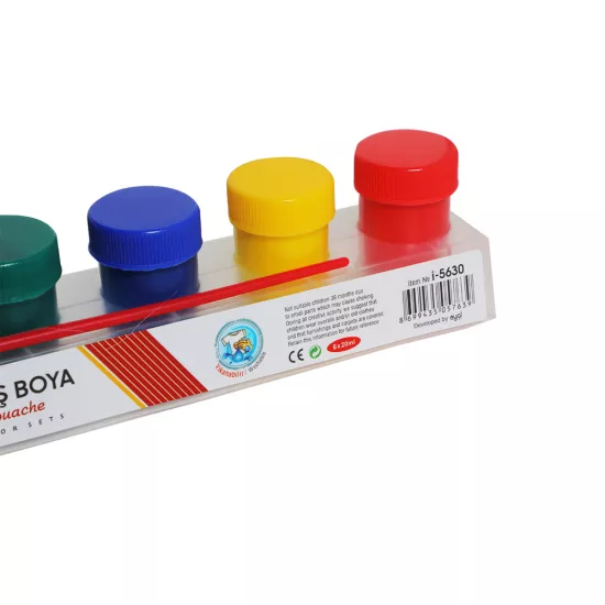 Quaş i-5630 6 rəng 20ml