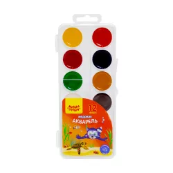 Boya akvarel AP_10705 12 rəng