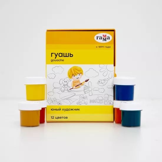 Quaş 221008 12 rəng 17.5ml Yunıy Xudojnik