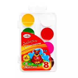 Boya akvarel 211046_8 8 rəng multiki Boya akvarel 211046_8 8 rəng multiki