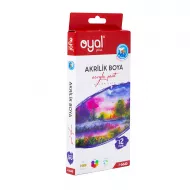 Boya akril i-5645 12 rəng 12ml