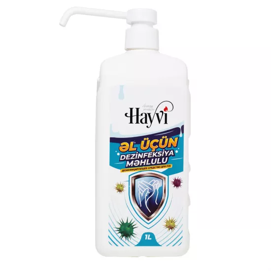 Əl üçün dezinfeksiya məhlulu 1L (Hayvi)