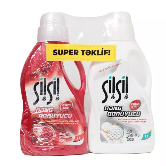 Rəng qoruyucu 1 L Ağ + Rəngli (Super təklif)
