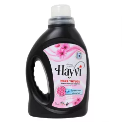 Maye yuyucu-yumuşaldıcı gel 1 L çamaşır üçün avtomat rəngli (Hayvi)