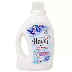 Maye yuyucu-yumuşaldıcı gel çamaşır üçün 1 L avtomat ağ (Hayvi)