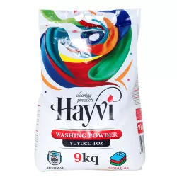 Yuyucu toz 9 kq avtomat rəngli (Hayvi)