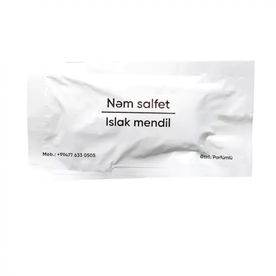 Salfetka nəm təkli (500)