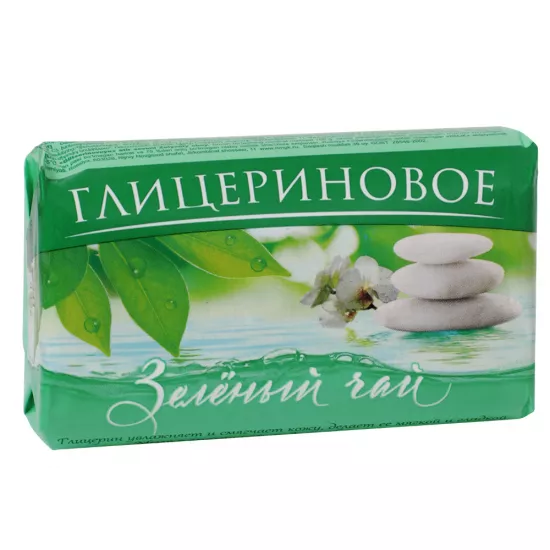 Sabun 100qr*96 Zelenıy çay Qliçerin tərkibli