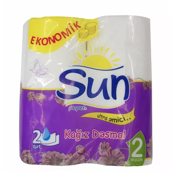 Sun mətbəx salfeti 2x12 ekonomik