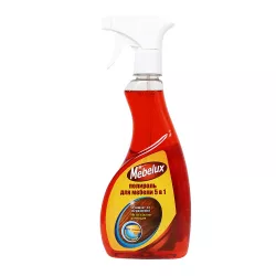 Mebel təmizliyən sprey Mebelux 500ml 5v1 Mebel təmizliyən sprey Mebelux 500ml 5v1