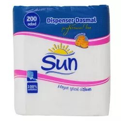 Salfet Sun DSP Desmal 22.5*20sm 200 EKO Z-Katlama