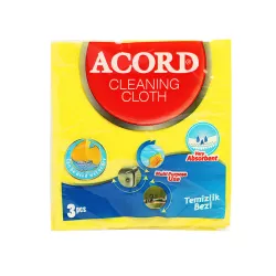 Təmizlik bezi Accord 3lü sarı bez