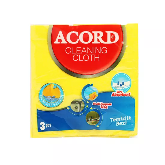 Təmizlik bezi Accord 3lü sarı bez