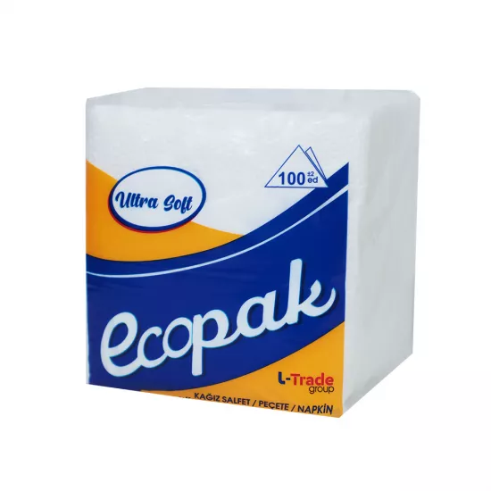 Salfet 24x24 1qat 100 ədədli Ecopak