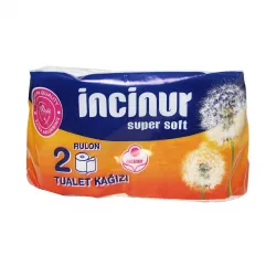 Salfet tualet 2 qat 2li(72 ədəd) İncinur