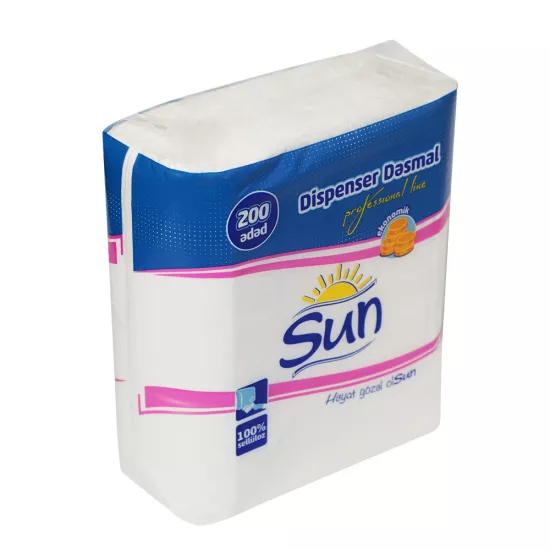 Sun dispenser salfet 22.5x20sm (200 əd.)