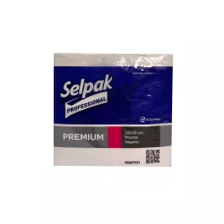 Selpak Pro 1/8 Napkin-33x33 White 100