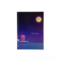 Qeyd dəftəri sərt qapaq A5 144 vərəq 0844 qupkalı