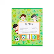 Dəftər 12 vərəq rəngli ana dili printo