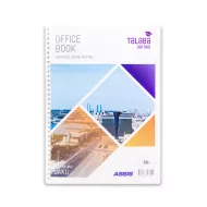 Dəftər spirallı A4 50v yana açılan