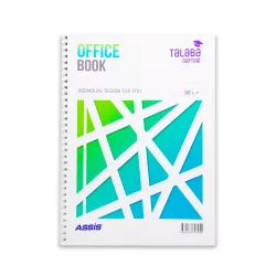 Dəftər spirallı A4 50v yana açılan