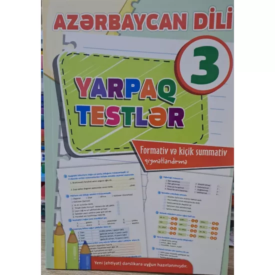 K.Azərbaycan dili yarpaq testləri 3s (Altun nəşriyyat)