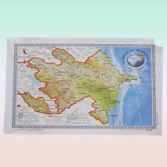 K.Xəritə Azərbaycan siyasi böyük